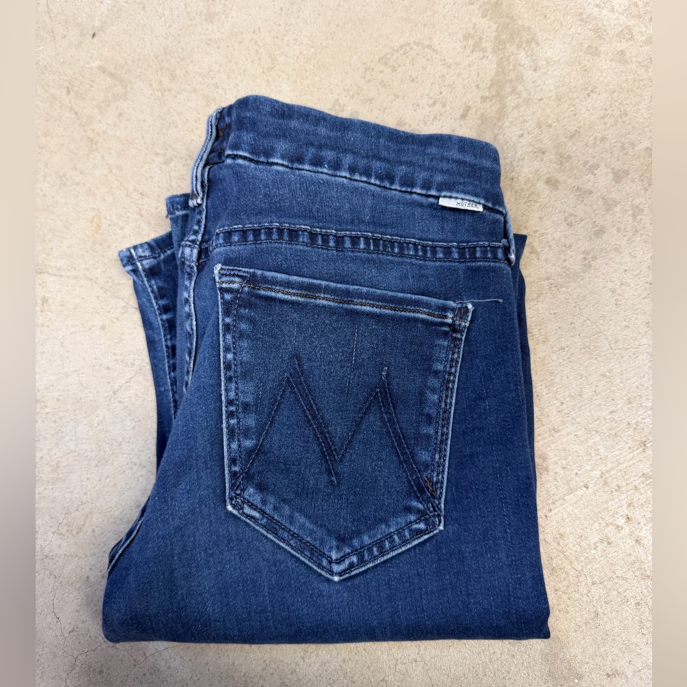 Dark Blue Women's Mother Jeans skinny
